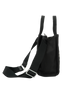 Small Tote, &pound;90, Handbags, Black, Canvas, Side view